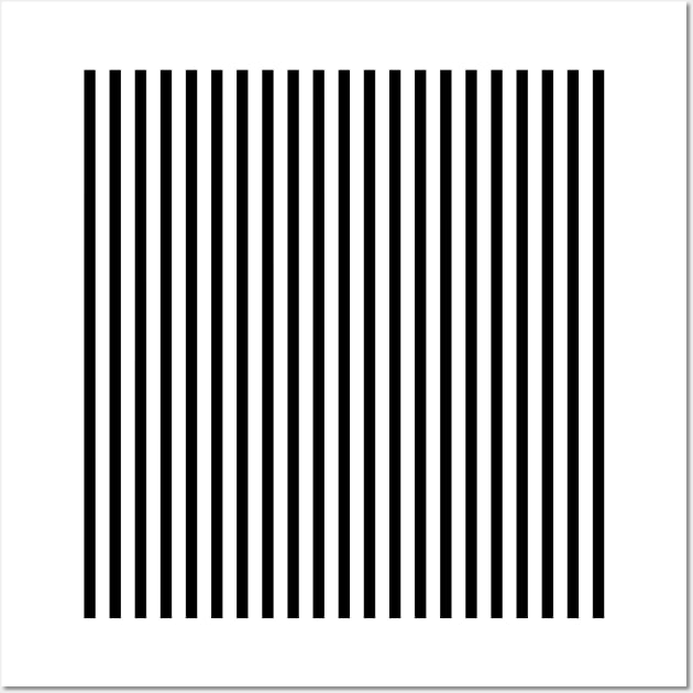 Vertical line. Black and White. Minimalism. Stripes. Lines. Wall Art by EvgeniiV